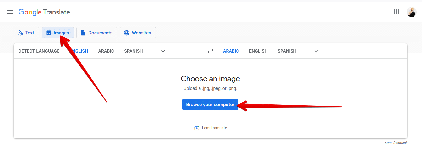 كيفية استخدام ترجمة جوجل لترجمة النص في أي صورة 