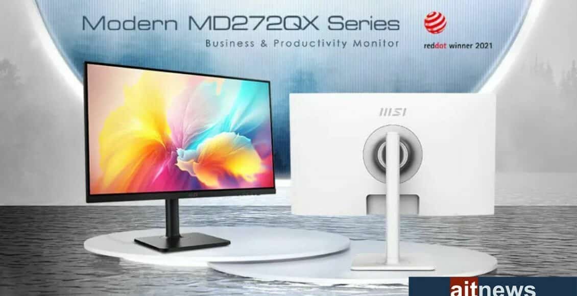 MSI تكشف عن شاشة Modern MD272QX للأعمال المكتبية