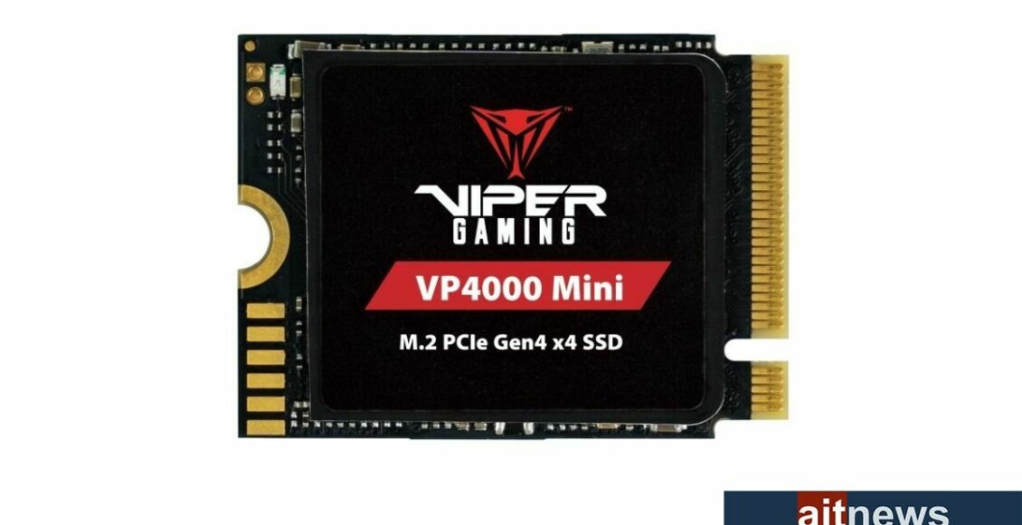 Patriot تكشف عن القرص الصغير VP4000 Mini M.2 2230 SSD