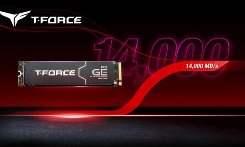 الكشف عن قرص T-Force Ge Pro SSD بسرعة قراءة تصل إلى 14 جيجابايت/ الثانية