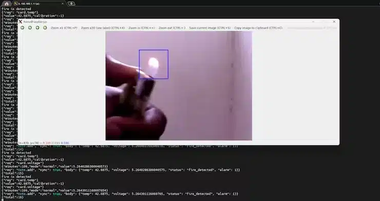 حاسوب راسبيري باي يساعد في مراقبة الحرائق باستخدام الذكاء الاصطناعي