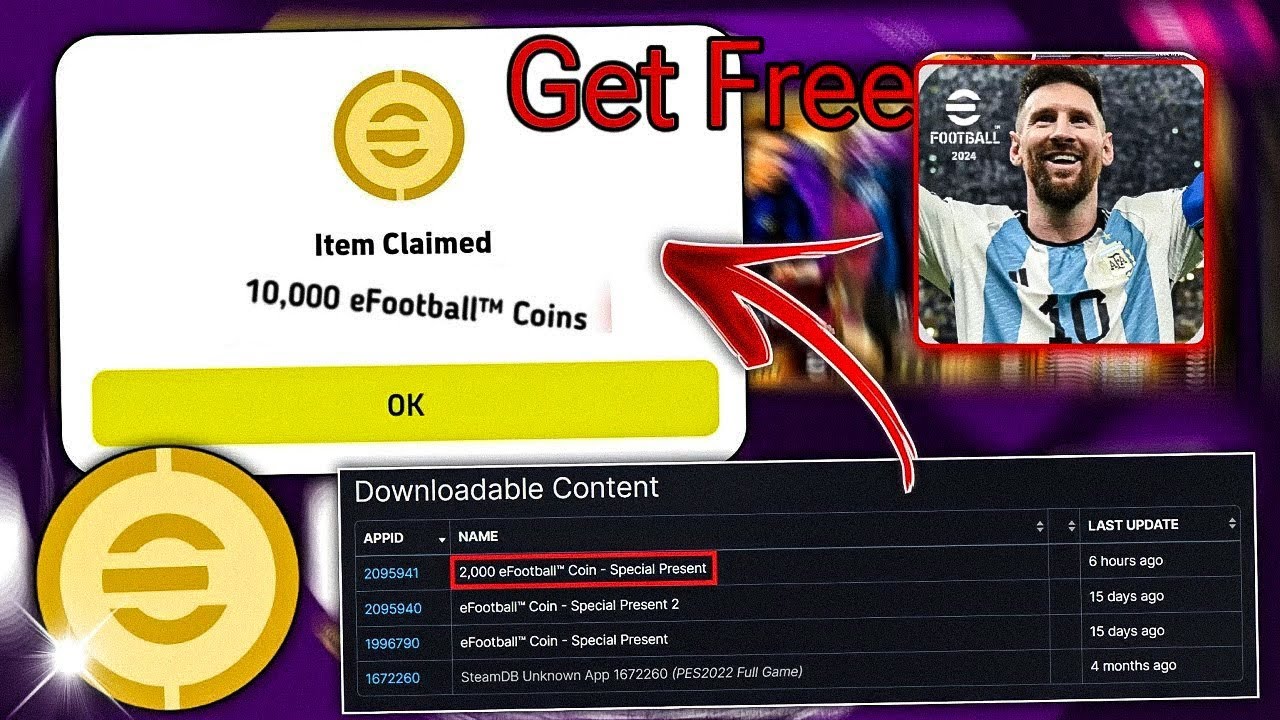 How To get Easily 30k Coins in eFootball 24 Mobile?? New Bug!! - YouTube