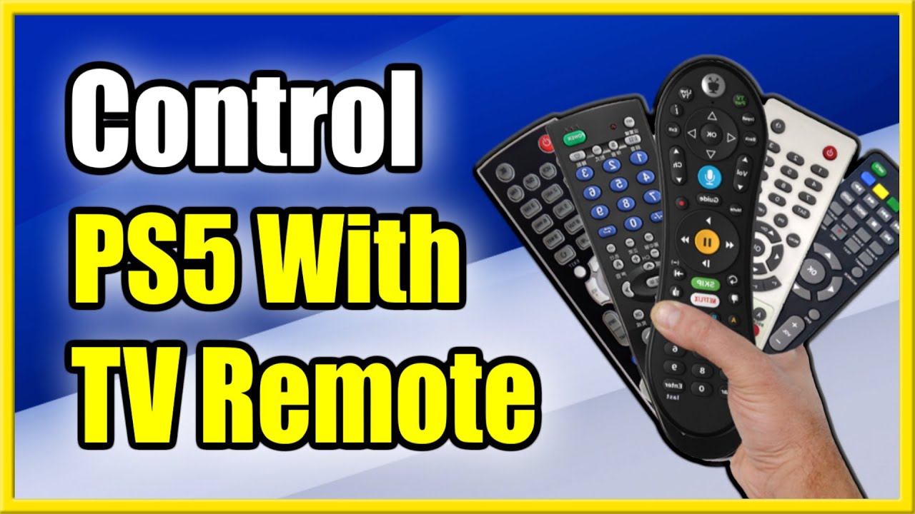 How to Control PS5 with TV Remote & Use PS5 without Controller! (HDMI Device Link) - YouTube