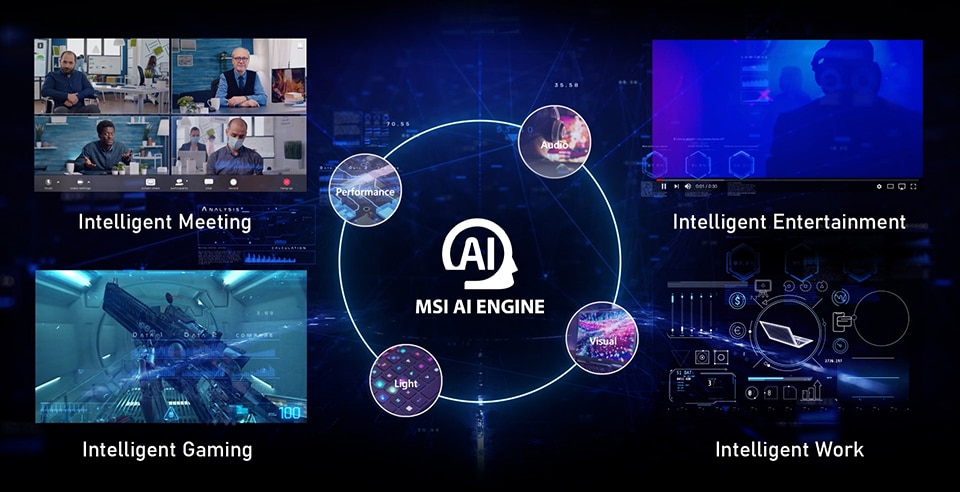 الذكاء الاصطناعي يحسن من تجربة حواسيب MSI المكتبية