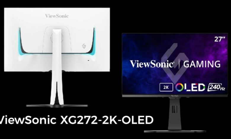 ViewSonic تطلق شاشة XG272-2K-OLED في الأسواق الأمريكية