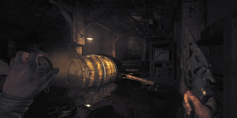 Amnesia The Bunker Pistol Flashlight