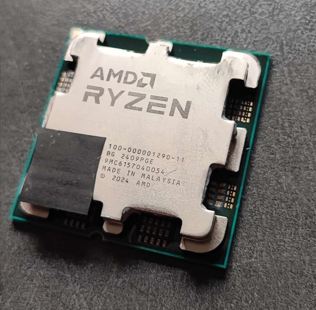 ظهور أول صورة للمعالج المركزي Ryzen 9000 المستند إلى معمارية Zen 5