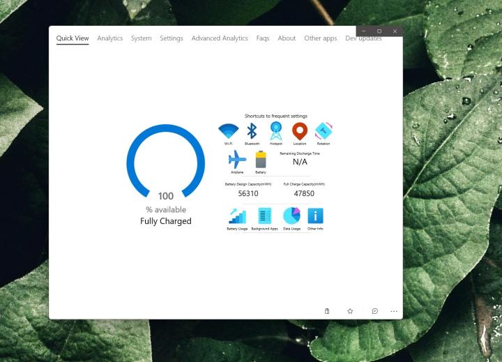 تطبيق Microsoft Store للحفاظ على صحة البطارية على نظام التشغيل Windows 11