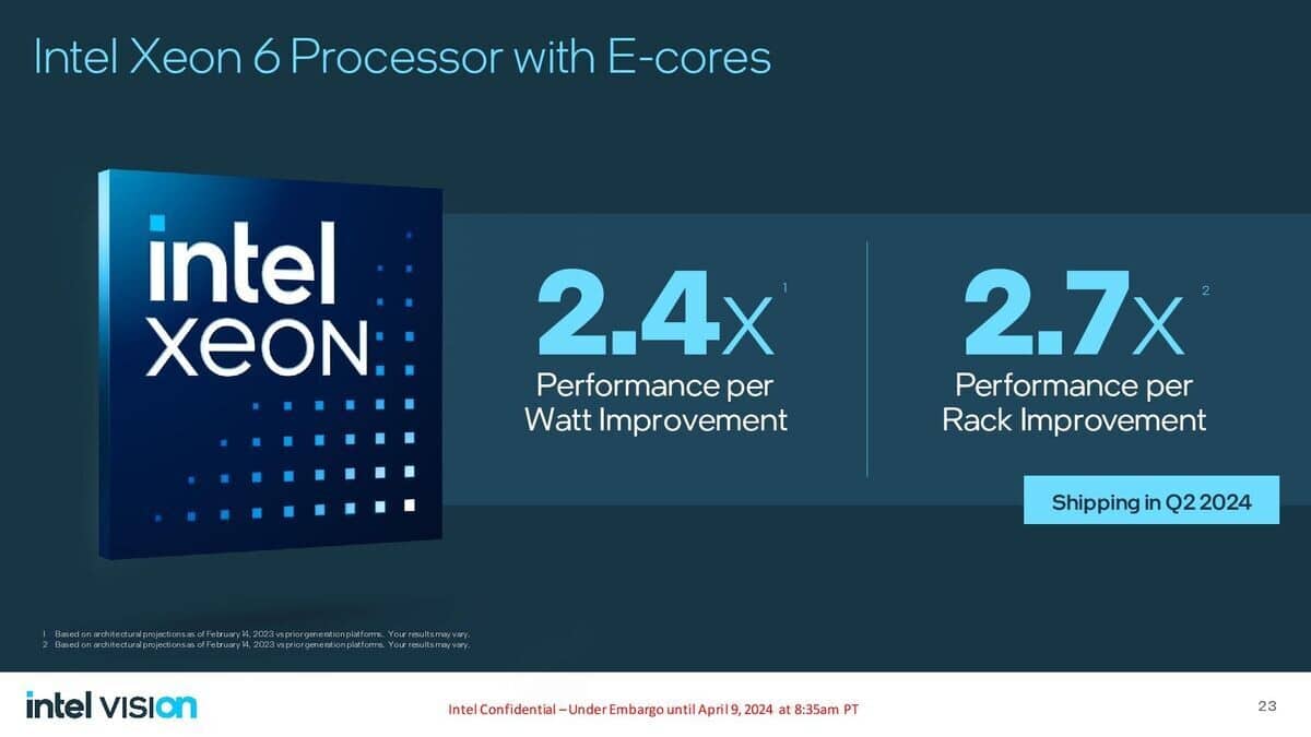 إعادة تسمية معالجات إنتل Xeon Scalable من الجيل القادم باسم Xeon 6