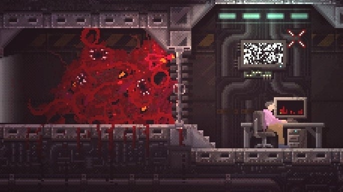 Carrion review - an unforgettable monster chews its way out of a solid Metroidvania | Eurogamer.net