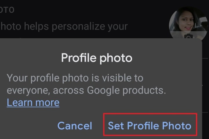 لقطة شاشة لتطبيق Gmail الخطوة 5