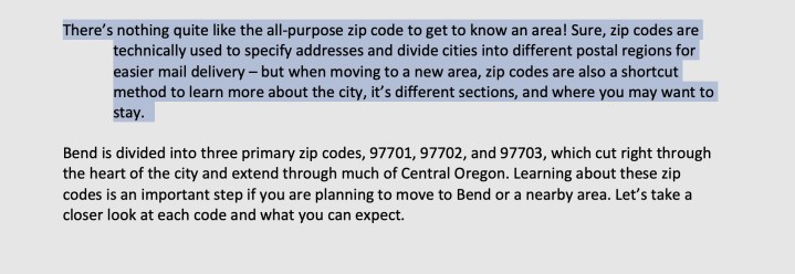 مسافة بادئة معلقة في Word لنظام التشغيل macOS.
