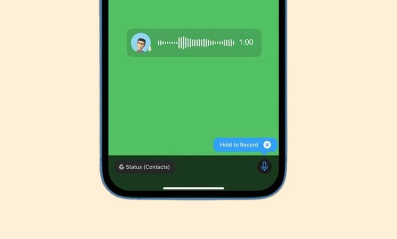 واتساب تطيل مدة تحديثات الحالة الصوتية