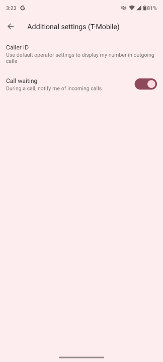 استخدام تطبيق الهاتف على هاتف Android لجعل رقمك خاصًا لجميع المكالمات الهاتفية.