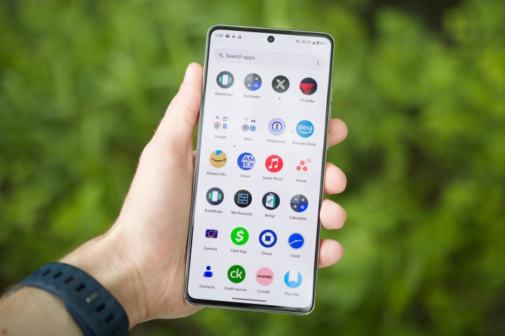 درج التطبيقات على Moto G Stylus 5G (2024).