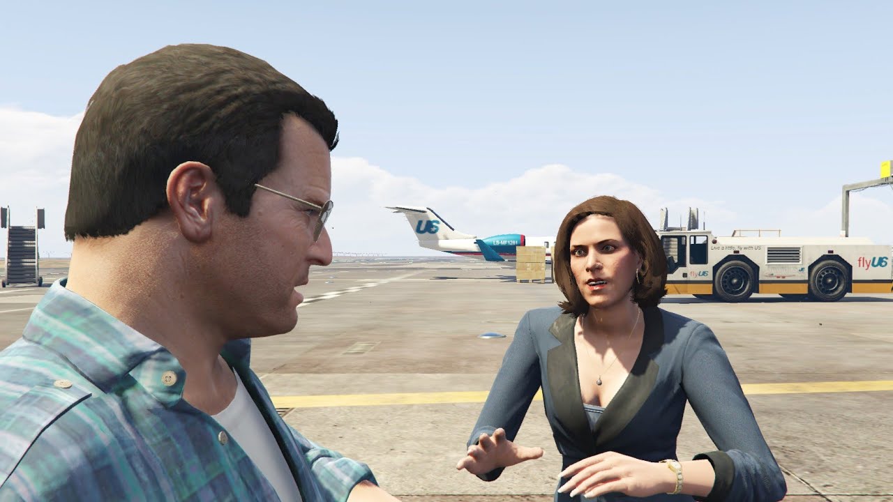 The Protagonists Knocks Out Molly Schultz (GTA V)