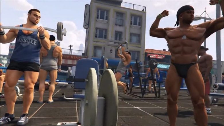 GTA 5 Vespucci Beach Gym