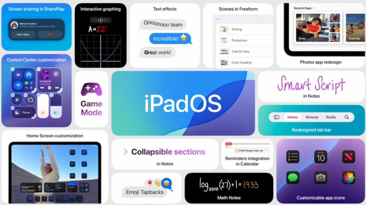 مميزات نظام iPadOS 18.