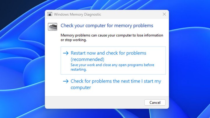 أداة تشخيص الويندوز.