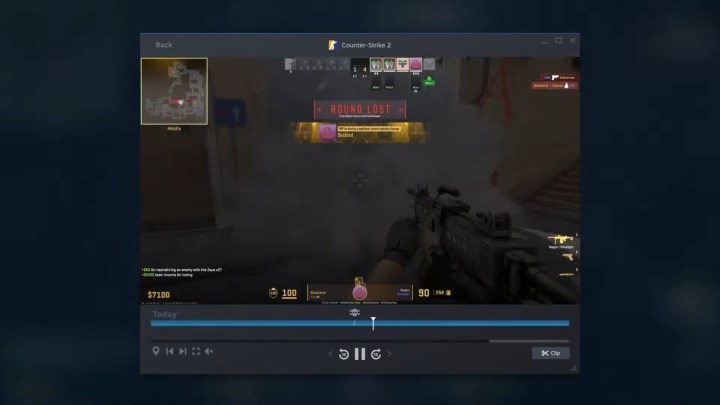 بعض لقطات CS 2 في Steam.