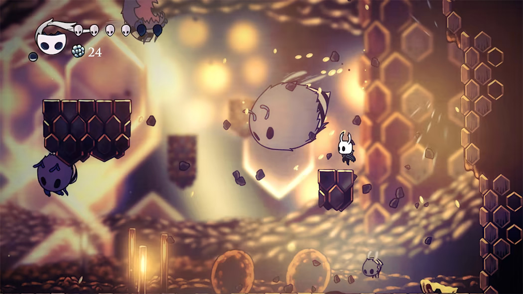 لقطة شاشة للعبة Hollow Knight على Nintendo Switch