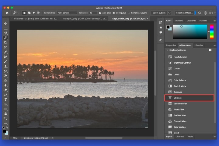 حيوية في الفوتوشوب.