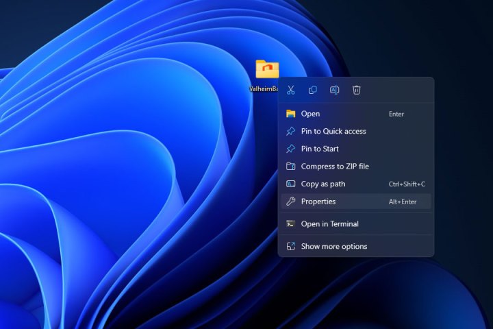 إخفاء مجلد في الويندوز.