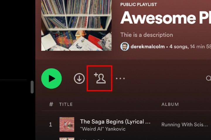 كيفية إضافة المتعاونين إلى قوائم التشغيل التعاونية على Spotify.