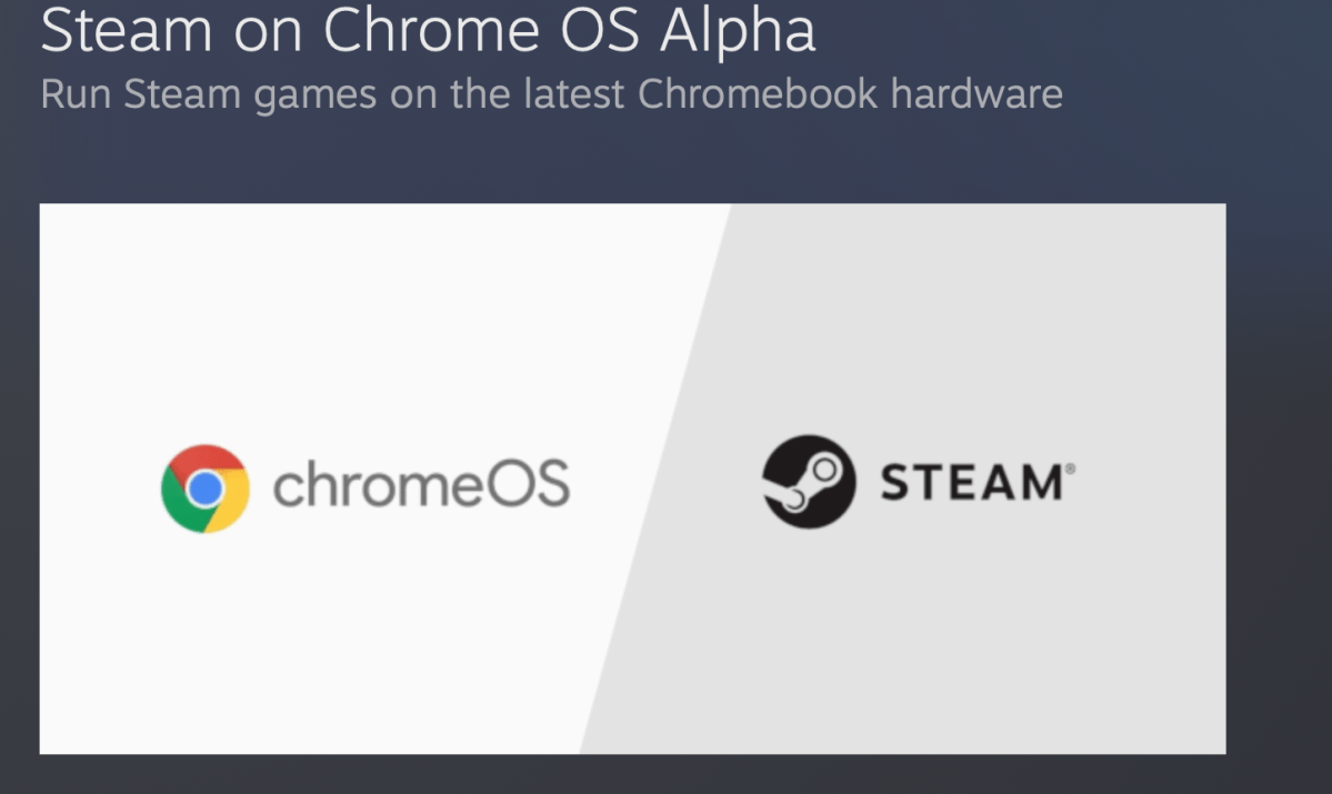 Steam متاح الآن لأجهزة Chromebook ChromeOS