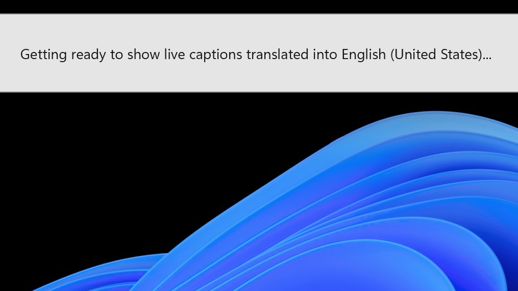 ميزة Windows 11 Live Captions جاهزة لنسخ لقطة الشاشة الصوتية