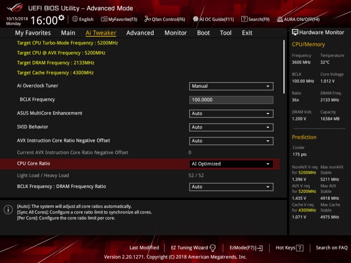 BIOS ASUS ROG.