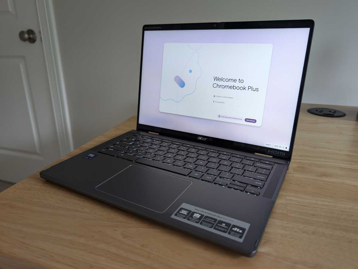 جهاز Acer Chromebook Plus Spin 714 hero