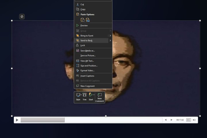 إضافة الفيديو إلى PowerPoint.
