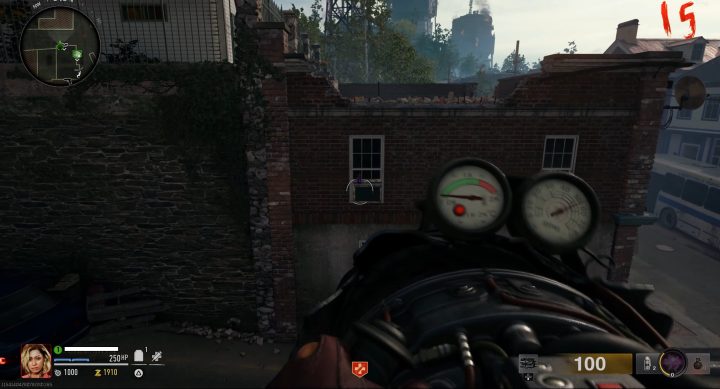 شخصية حركة على حافة النافذة في Black Ops 6.