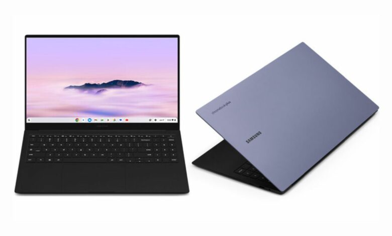 سامسونج تكشف عن حاسوبها الجديد Galaxy Chromebook Plus