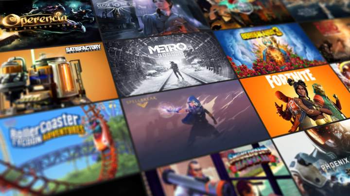 الألعاب متاحة على متجر Epic Games Store.