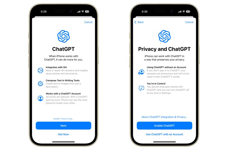 تمكين تكامل ChatGPT Siri الخطوة 4.