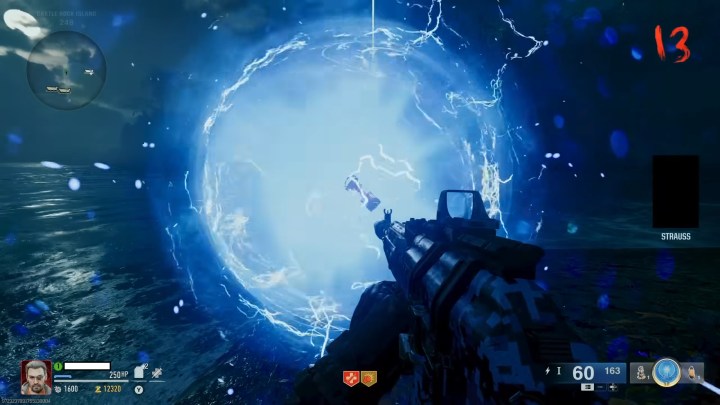 الجرم السماوي الأزرق المتوهج في Black Ops 6.