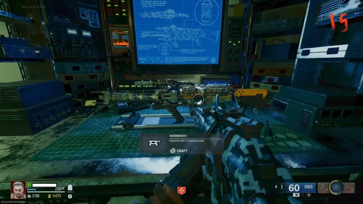 محطم الشعاع على مقعد في Black Ops 6.