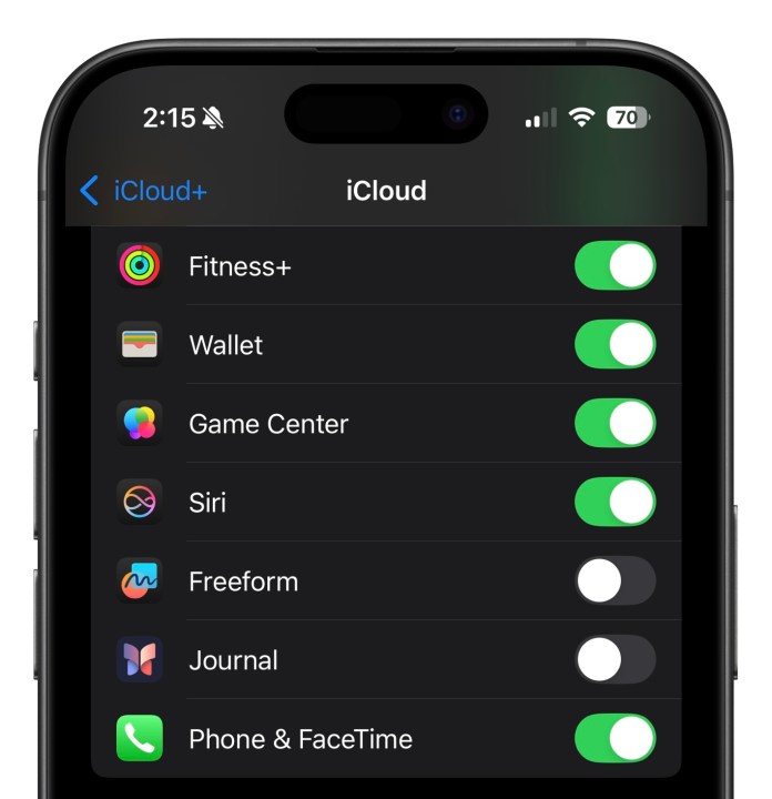 كيفية إيقاف سيري تشغيل مزامنة icloud 3
