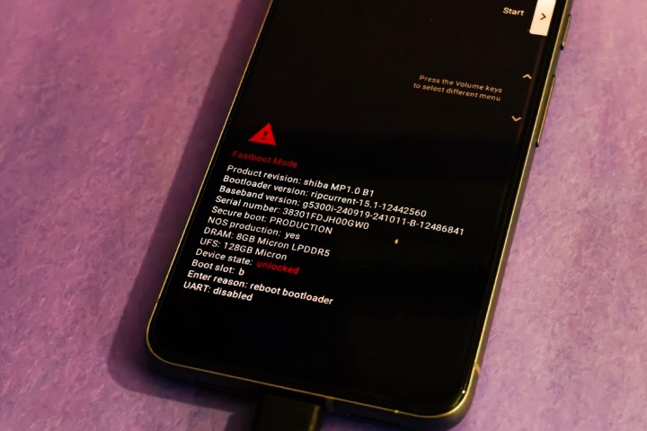 تثبيت Android 16 على Google Pixel 8 الخطوة 8.