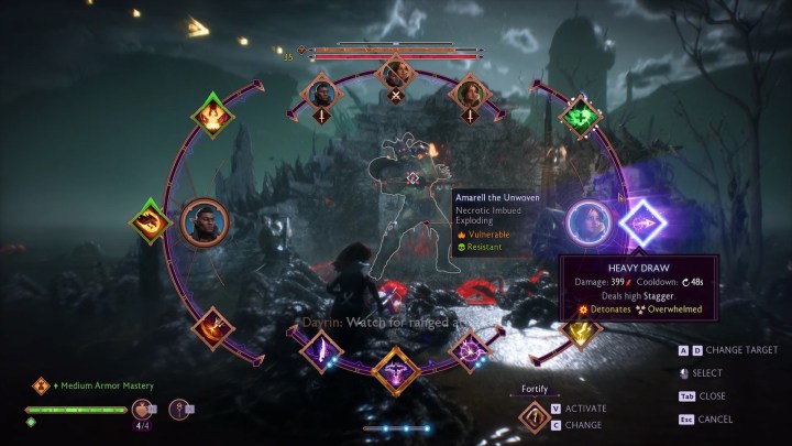 زعيم أماريل في Dragon Age: The Veilguard.