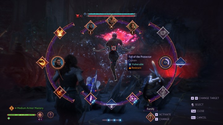 سقوط رئيس الحامي في Dragon Age: The Veilguard.