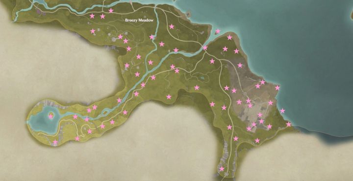 خريطة إنفينيتي نيكي ويمستار Breezy Meadow 2