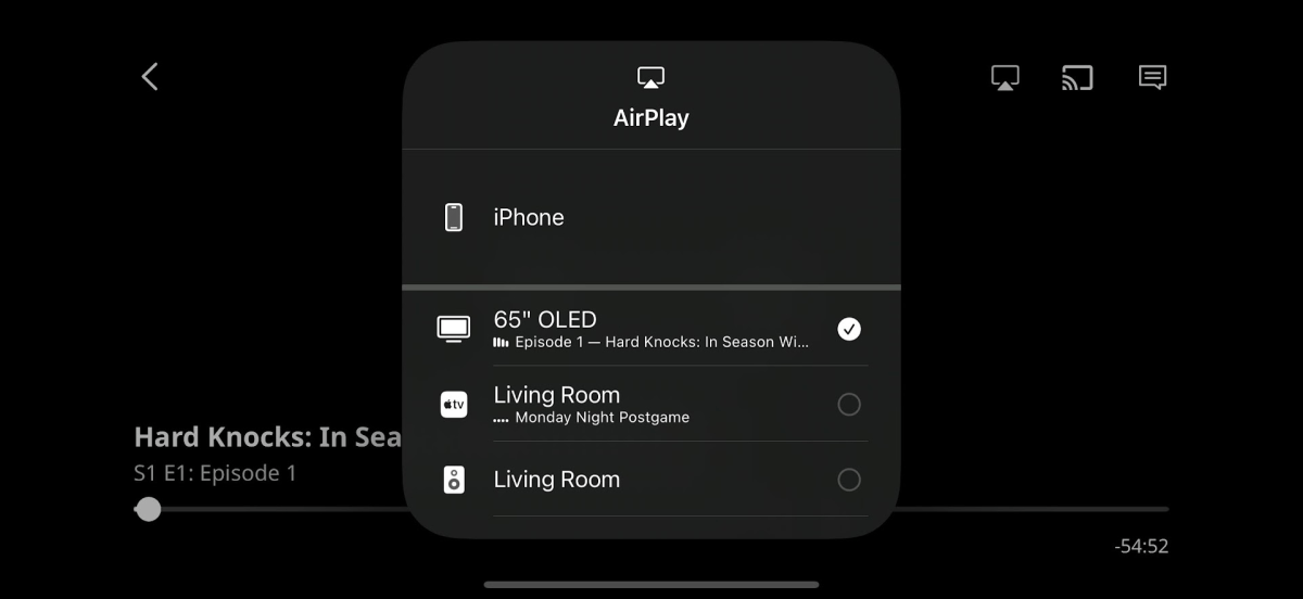 AirPlay على تلفزيون سامسونج