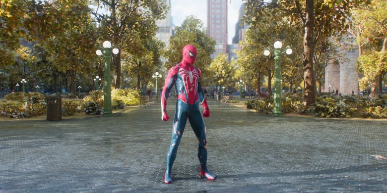 An image from the Beyond NYC Atmosphere mod for Marvel's Spider-Man 2