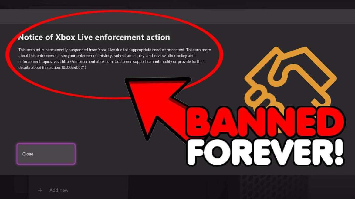 Xbox permanent ban