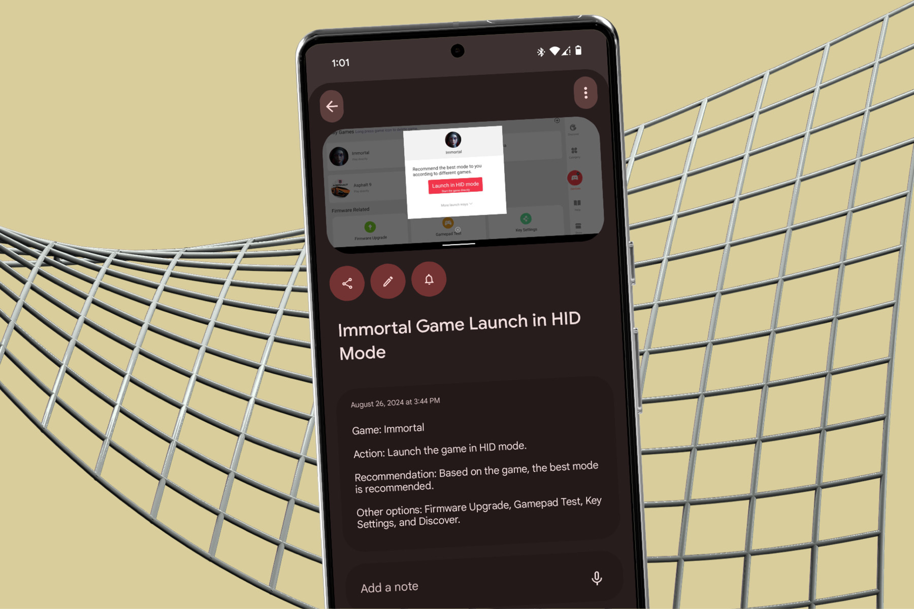 Gemini on Pixel 9 Active in Pixel Screenshots App.