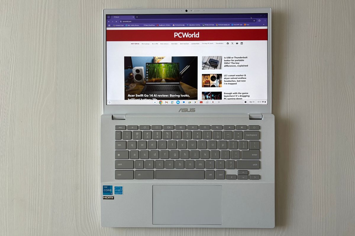 Asus Chromebook Plus CX34 Design
