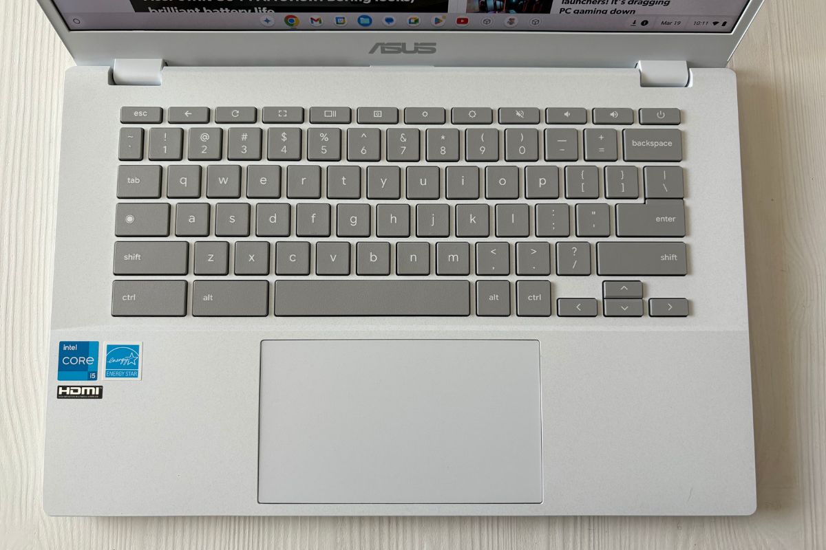 لوحة مفاتيح ASUS Chromebook Plus CX34